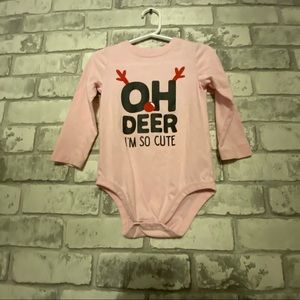 Oh Deer I’m So Cute Onesie Size 24 Months